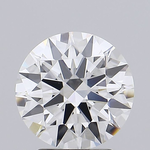 2.53 Carat Round Cut Lab Grown
