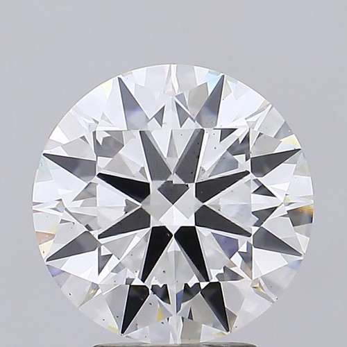 3.85 Carat Round Cut Lab Grown