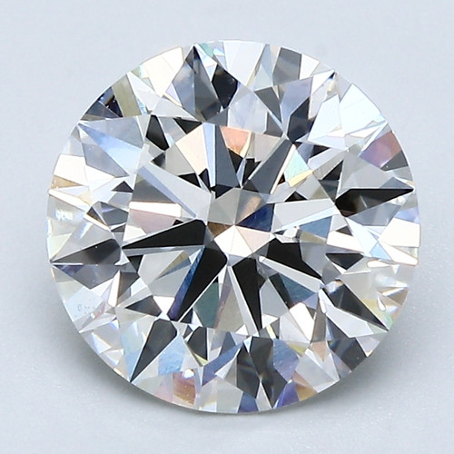 2.69 Carat Round Cut Lab Grown
