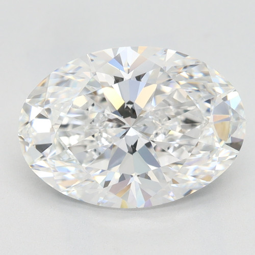 2.76 Carat Oval Lab Grown