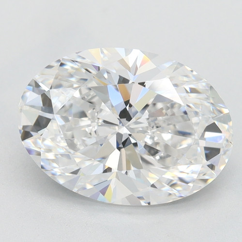 2.44 Carat Oval Lab Grown