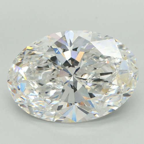 6.25 Carat Oval Lab Grown