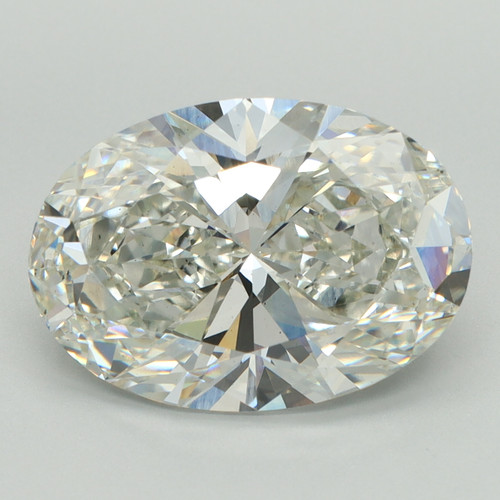 5.24 Carat Oval Lab Grown