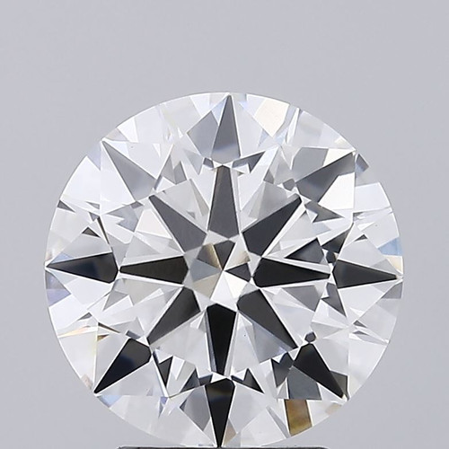 3.59 Carat Round Cut Lab Grown