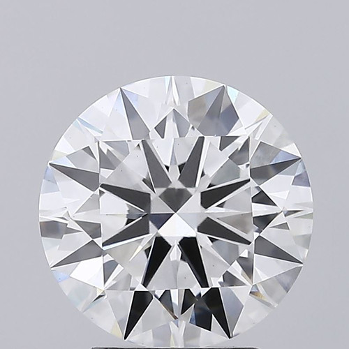 3.20 Carat Round Cut Lab Grown