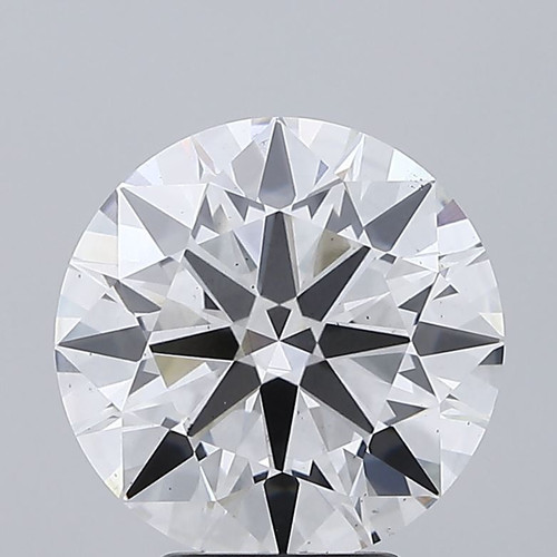 4.77 Carat Round Cut Lab Grown