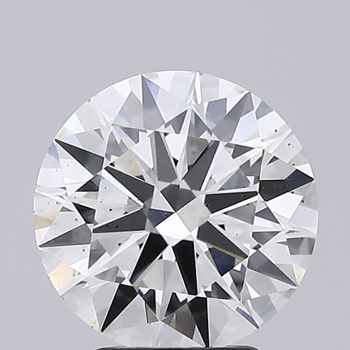 3.26 Carat Round Cut Lab Grown