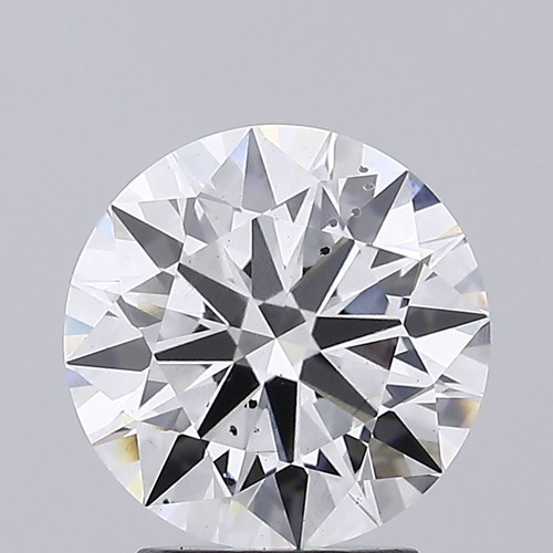 2.55 Carat Round Cut Lab Grown