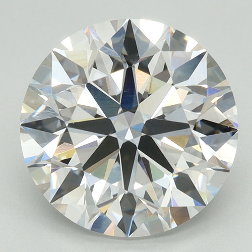 3.51 Carat Round Cut Lab Grown