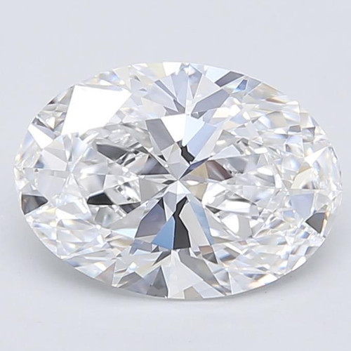 1.64 Carat Oval Lab Grown