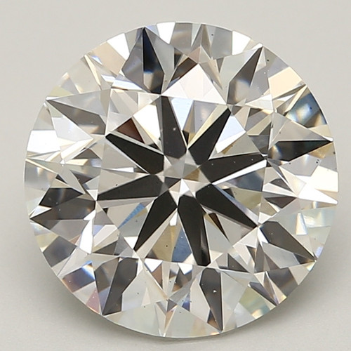 5.07 Carat Round Cut Lab Grown