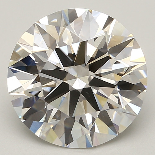 5.57 Carat Round Cut Lab Grown