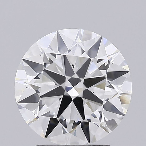 2.66 Carat Round Cut Lab Grown