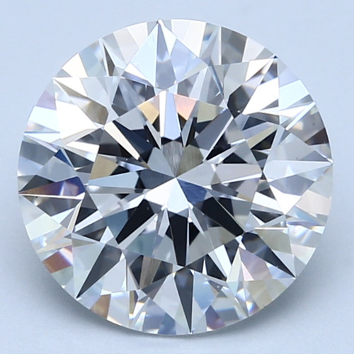 4.37 Carat Round Cut Lab Grown