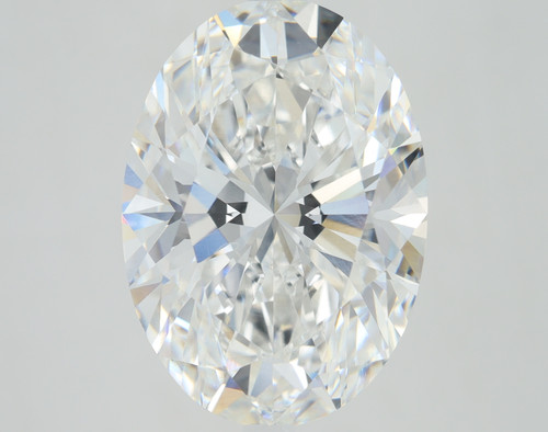 5.44 Carat Oval Lab Grown
