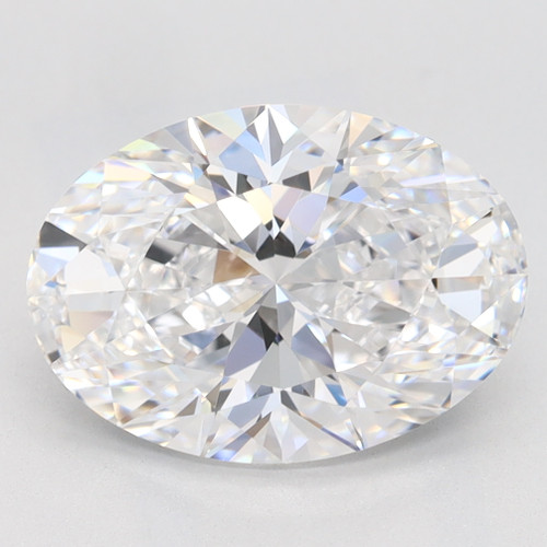 2.80 Carat Oval Lab Grown