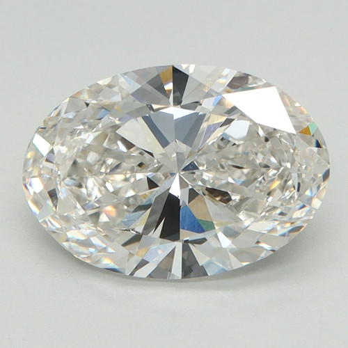 2.67 Carat Oval Lab Grown