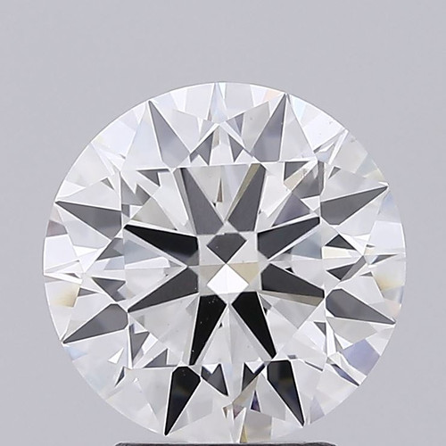 3.23 Carat Round Cut Lab Grown