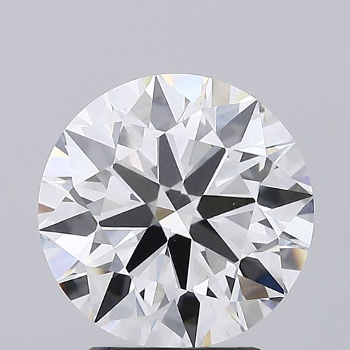 3.28 Carat Round Cut Lab Grown