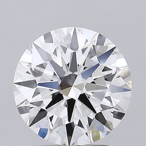3.14 Carat Round Cut Lab Grown