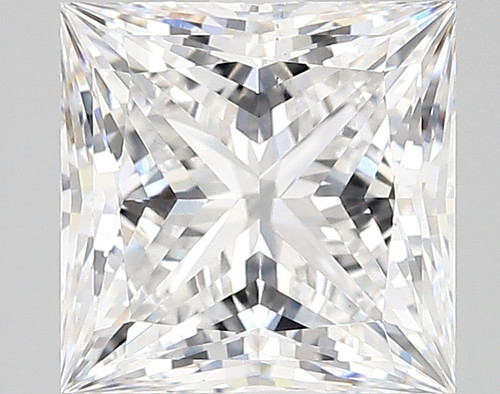 3.77 Carat Princess Lab Grown