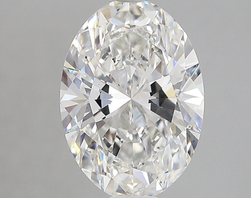 3.22 Carat Oval Lab Grown