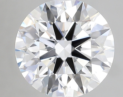 3.82 Carat Round Cut Lab Grown