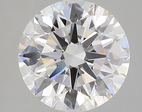 3.38 Carat Round Cut Lab Grown