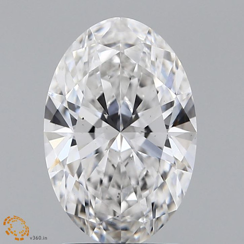 1.83 Carat Oval Lab Grown 1.83 Carat Oval Lab Grown