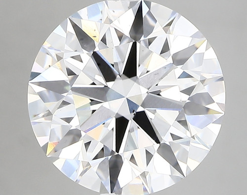 4.57 Carat Round Cut Lab Grown