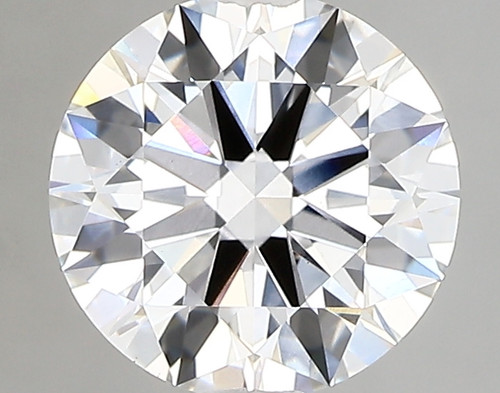 2.01 Carat Round Cut Lab Grown