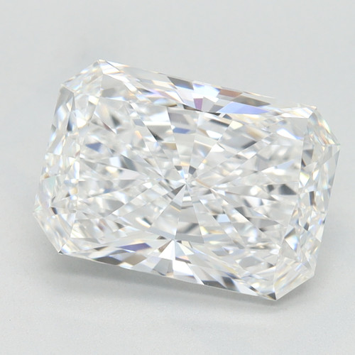 2.80 Carat Radiant Lab Grown