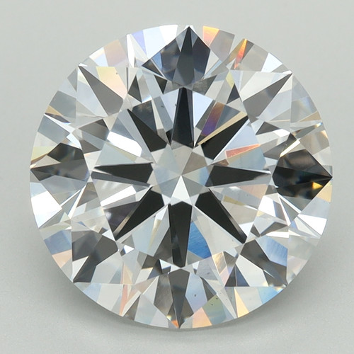 5.01 Carat Round Cut Lab Grown