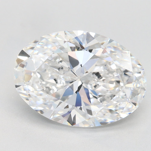 2.74 Carat Oval Lab Grown