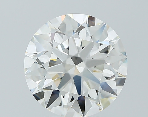 3.20 Carat Round Cut Lab Grown