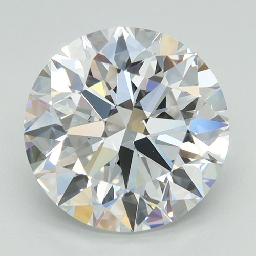 2.61 Carat Round Cut Lab Grown