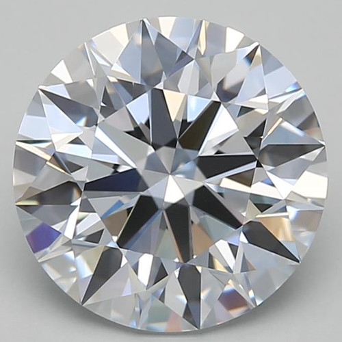2.91 Carat Round Cut Lab Grown