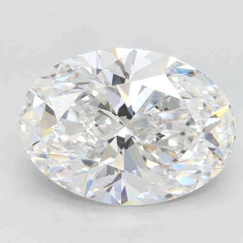 3.45 Carat Oval Lab Grown