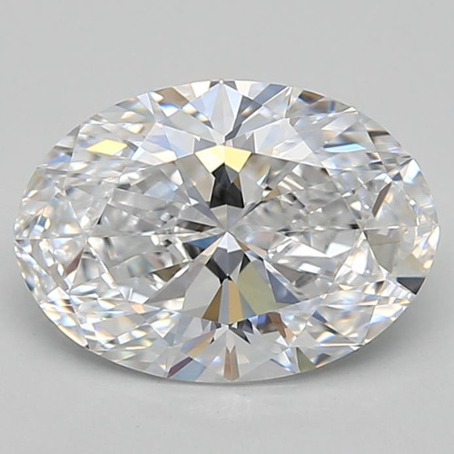 1.69 Carat Oval Lab Grown