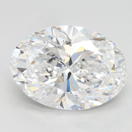 3.57 Carat Oval Lab Grown