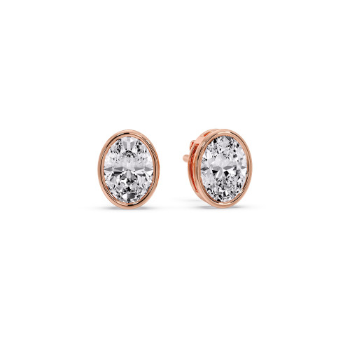 bezel-stud-earring-one-carat-oval-diamond-in-FDEAR10516OVANGLE1-1.00-CT-NL-RG