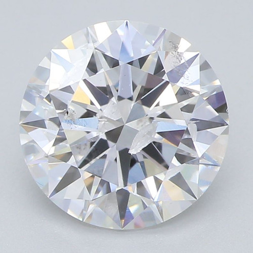 1.61 Carat Round Cut Lab Grown