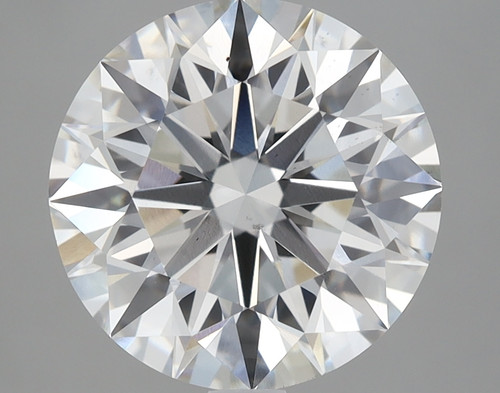 4.57 Carat Round Cut Lab Grown
