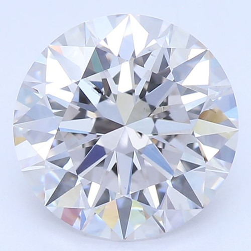 1.64 Carat Round Cut Lab Grown