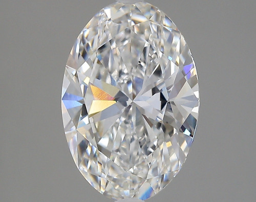 3.25 Carat Oval Lab Grown