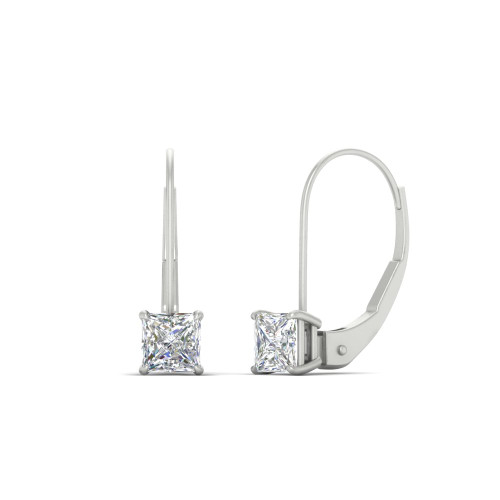 lever-back-princess-cut-1-ct.-diamond-stud-earring-in-FDEAR9225PR-1.00CT-NL-WG