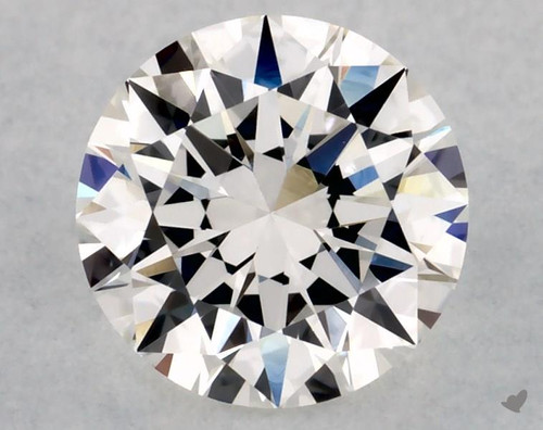 0.74 Carat Round Cut Diamond