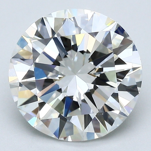 3.04 Carat Round Cut Diamond