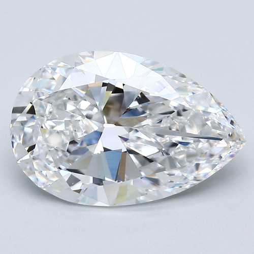 4.01 Carat Pear Diamond