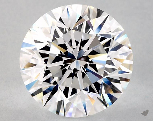 5.02 Carat Round Cut Diamond